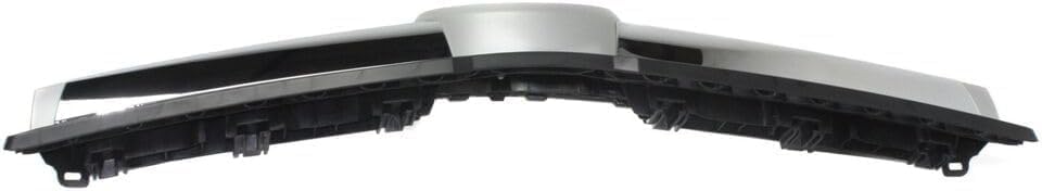 Front Grille Primed Shell And Insert With Chrome Molding & Aluminum Trim Direct Replacement Compatible With 2010-2015 Mercedes Benz GLK350 / 2013-2015 GLK250 MB1200161 20488008839776