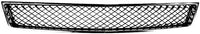 Front Bumper Upper And Lower Grille Chrome Shell And Primed Insert Direct Replacement Compatible With 2007-2014 Chevrolet Tahoe / 2007-2013 Avalanche GM1200563 GM1200553 22830013