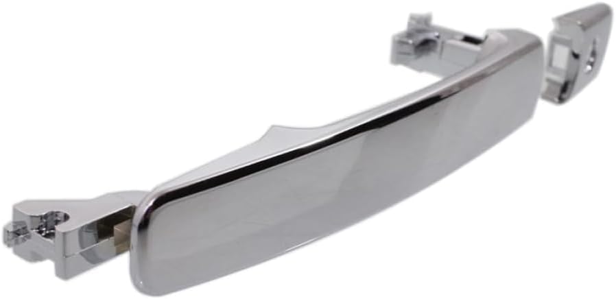 Front Exterior Door Handle Chrome Left Driver Side Direct Replacement Compatible with 2003-2008 Infiniti FX35 / FX45 / 2008-2013 Nissan Rogue NI1310126 80640CA012-PFM
