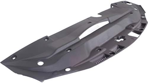Front Radiator Support Cover Plastic Direct Replacement Compatible With 2006-2015 Lexus IS350 / IS250 LX1224104 5329553010