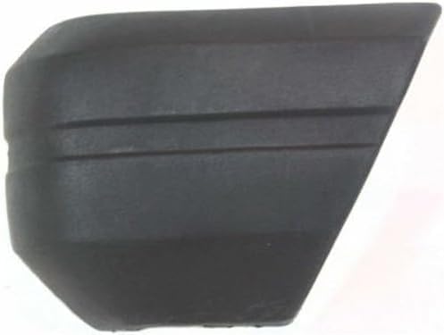 Front Bumper End Cap Textured Left Driver Side Direct Replacement Compatible With 1984-1996 Jeep Cherokee CH1004107 52000179