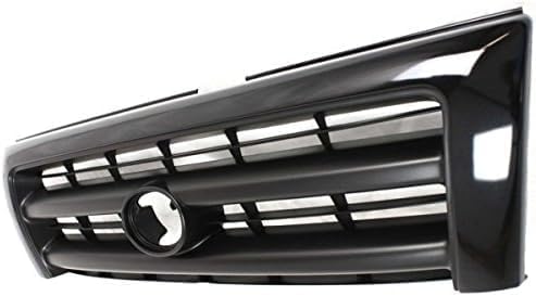 Front Grille Primed Shell And Insert Direct Replacement Compatible With 1998-2000 Toyota Tacoma TO1200211 5310004110C0