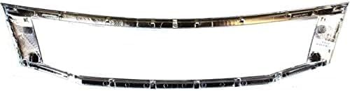 Front Grille Molding Chrome Direct Replacement Compatible With 2008-2010 Honda Accord HO1202104 71126TA5A00