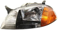 Set Of 2 Front Headlight Composite Lens And Housing Right Passenger & Left Driver Side Direct Replacement Compatible With 1998-2001 Chevrolet Metro/Suzuki Swift GM2502166 GM2503166