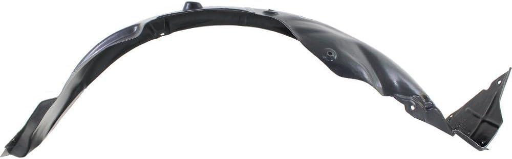 Front Fender Liner Left Driver Side Direct Replacement Compatible With 2013 Hyundai Veloster HY1248151 868112V500