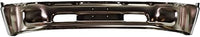 Front Bumper Chrome Without Fog Light Holes Direct Replacement Compatible With 2013-2023 Ram 1500 Pickup CH1002397 68160855AC