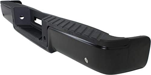 Rear Bumper Face Bar Steel With Pads Direct Replacement Compatible With 2004-2006 Ford F-150 FO1103120