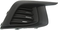 Set of 2 Front Fog Light Cover Left Driver & Right Passenger Side Direct Replacement Compatible With 2017-2000 Chevrolet Sonic GM1038200 GM1039200 94538121 94538120