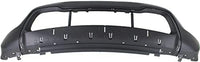 Front Bumper Lower Cover Primed + Grille & Frame Direct Replacement Compatible With 2014-2016 Jeep Grand Cherokee CH1015115 CH1036128 CH1037108 1WL30TZZAD 68141936AD 68143070AD