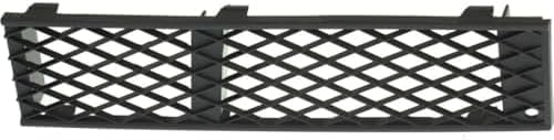 Set Of 2 Front Bumper Outer Grille Textured Plastic Right Passenger & Left Driver Side Direct Replacement Compatible With 2009-2012 BMW 7-Series BM1039115 BM1038115 51117184150