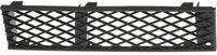 Set Of 2 Front Bumper Outer Grille Textured Plastic Right Passenger & Left Driver Side Direct Replacement Compatible With 2009-2012 BMW 7-Series BM1039115 BM1038115 51117184150