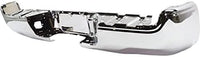 Step Bumper Face Bar Only Chrome Steel Without Sensor Holes Direct Replacement Compatible With 2005-2015 Toyota Tacoma TO1102240 5215104061