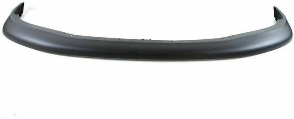 Front Bumper Upper Cover Textured Plastic Direct Replacement Compatible With 2000-2006 Toyota Tundra TO1000198 521190C010