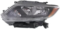 Set Of 2 Front Head Light Assembly Plastic Left Driver & Right Passenger Side Direct Replacement Compatible With 2014-2016 Nissan Rogue NI2503226 NI2502226 260104BA2A,260604BA2A