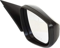 Front Power Mirror Manual Folding Heated Primed Right Passenger Side Direct Replacement Compatible With 2012-2017 Hyundai Veloster HY1321194 HY1321218 876202V340 876202V520
