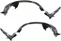 Front Engine Splash Shield Under Cover + Fender Liner Plastic Left Driver & Right Passenger Side Direct Replacement Compatible with 2007-2010 Nissan Altima