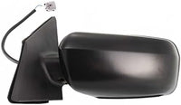 Set Of 2 Front Power Mirrors Non-Folding Non Heated Textured Right Passenger & Left Driver Side Direct Replacement Compatible With 2004-2012 Mitsubishi Galant MI1320127 MI1321127