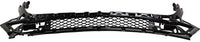 Front Bumper Center Upper Grille Textured Gray Plastic Direct Replacement Compatible With 2016-2019 Mercedes Benz GLE- Class MB1041123 1668853965