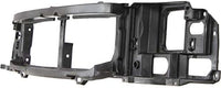 Front Header Panel Thermoplastic And Fiberglass + Headlight Assembly Right Passenger & Left Driver Side Direct Replacement Compatible With 1998-2000 Ford Ranger FO1220215 FO2502151