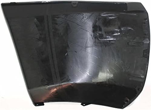 Front Bumper End Cap Textured Without Fog Light Hole Right Passenger Side Direct Replacement Compatible With 2007-2013 Chevrolet Silverado 1500 GM1005146 15838398