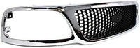 Front Grille Chrome Shall And Honeycomb Insert Direct Replacement Compatible With 1999-2003 Ford F-150/1999 F-250 FO1200404 3L3Z8200BB