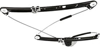 Front Power Window Regulator Without Motor Left Driver Side Direct Replacement Compatible with 2000-2006 BMW X5 BM1350104 51338254911