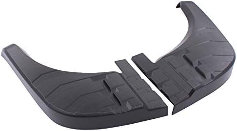 Set Of 2 Rear Bumper Step Pad Plastic Left Driver & Right Passenger Side Direct Replacement Compatible With 2007-2013 Toyota Tundra TO1197100 TO1196100 521630C040 521640C040