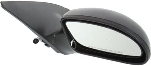Set of 2 Front Power Mirrors Non-Folding Non Heated Textured Right Passenger & Left Driver Side Direct Replacement Compatible With 2000-2007 Ford Focus FO1320180 FO1321180