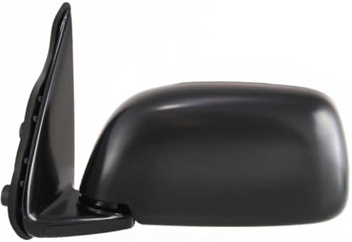 Set Of 2 Front Mirror Manual Folding Non-Heated Textured Plastic Right Passenger & Left Driver Side Direct Replacement Compatible With 1995-2000 Toyota Tacoma TO1320116 TO1321116