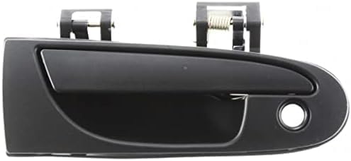 Front Exterior Door Handle Smooth Black Right Passenger Side Direct Replacement Compatible with 1995-1997 Mitsubishi Eclipse MI1311110 MR712053 MB913152