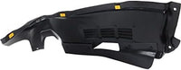 Front Section Fender Liner Right Passenger Side Direct Replacement Compatible With 2017-2018 Audi A4 AU1249135 8W0853888C-PFM