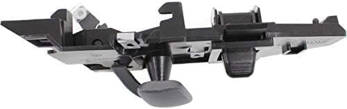 Front Interior Door Handle Gray Metal with-Door Lock Button Left Driver Side Direct Replacement Compatible with 1996-2002 Chevrolet Express/GMC Savana GM1352153 15959149