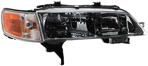 Set Of 2 Front Headlight Halogen With Corner Lamp Right Passenger & Left Driver Side Direct Replacement Compatible With 1994-1997 Honda Accord HO2502106 HO2503106 33150SV4A02