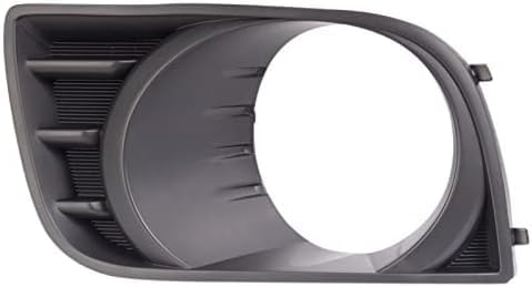 Set Of 2 Front Fog Light Molding Primed Left Driver & Right Passenger Side Direct Replacement Compatible With 2008-2017 Toyota Sequoia TO1039157 TO1038157 814810C021 814820C021