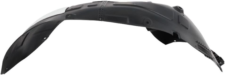 Front Fender Liner Right Passenger Side Without Insulation Foam Direct Replacement Compatible With 2012-2017 Toyota Yaris TO1249169 TO1249193 TO1249197 5380552070 538750D430