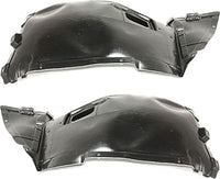 Set of 2 Front Fender Liner Left Driver & Right Passenger Side Direct Replacement Compatible with 2007-2013 BMW 3-Series BM1251120 BM1250120 51717154416 51717154415