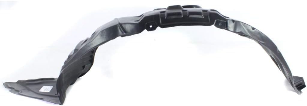 Front Fender Liner Left Driver Side Direct Replacement Compatible With 2010-2011 Mazda 3 MA1248138 BBP356140G