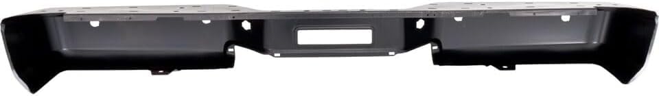 Rear Bumper Face Bar Only Chrome Steel Direct Replacement Compatible With 2007-2015 Nissan Titan NI1102150 850309FM0D