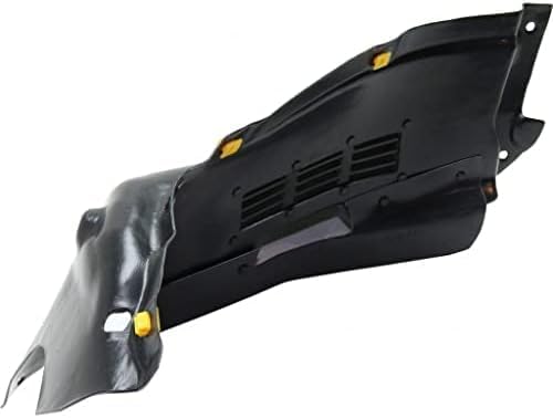 Front Section Fender Liner Right Passenger Side Direct Replacement Compatible With 2017-2018 Audi A4 AU1249135 8W0853888C-PFM