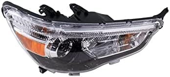 Set Of 2 Front Head Light Assembly Halogen Right Passenger & Left Driver Side Direct Replacement Compatible With 2011-2019 Mitsubishi Outlander Sport/RVR MI2503160 MI2502160