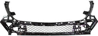 Front Bumper Center Upper Grille Textured Gray Plastic Direct Replacement Compatible With 2016-2019 Mercedes Benz GLE- Class MB1041123 1668853965