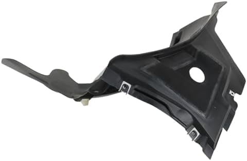 Front Section Fender Liner Air Extension Spoiler Right Passenger Side Direct Replacement Compatible with 2012-2015 Audi A6 / S6 AU1243100 4G0853888C