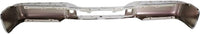 Step Bumper Face Bar Chrome Steel Without Rear Object Sensor Holes Direct Replacement Compatible With 2006-2008 Ford F-150 / Lincoln Mark LT FO1102358 8L3Z17906B