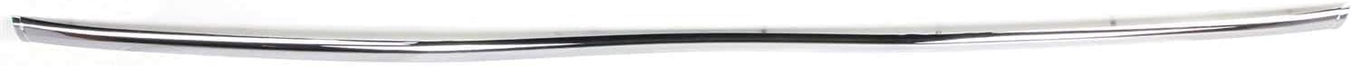 Rear Center Bumper Molding Chrome Direct Replacement Compatible With 1998-2002 Lincoln Town Car FO1157243 F8VZ17C830BA