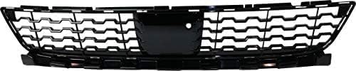 Front Bumper Center Grille Plastic Direct Replacement Compatible With 2016-2018 BMW 7-Series BM1036186 51118061124