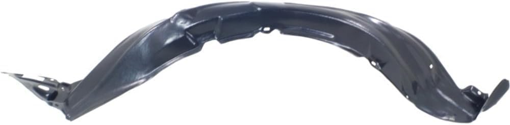 Front Fender Liner Left Driver Side Direct Replacement Compatible With 2007-2011 Toyota Yaris TO1250119 5387652141