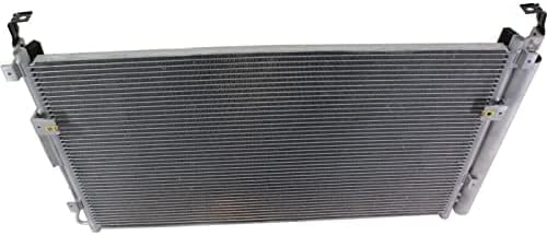 Front A/C Condenser Aluminum Core Direct Replacement Compatible With 2006-2014 Kia Sedona / 2007-2008 Hyundai Entourage KI3030118 976064D900