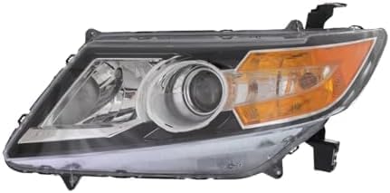 Set Of 2 Front Headlight Assembly Halogen Right Passenger & Left Driver Side Direct Replacement Compatible With 2014-2017 Honda Odyssey HO2503154 HO2502154 33100TK8A02 33150TK8A02