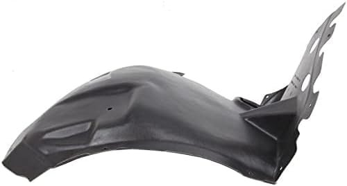 Set Of 2 Front Section Fender Liner Cover Extension Left Driver & Right Passenger Side Direct Replacement Compatible With 2008-2014 Cadillac CTS GM1248198 GM1249198 25940080 25940079