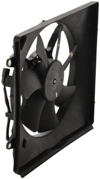 Front AC Condenser Cooling Fan Assembly Plastic Direct Replacement Compatible with 2012-2014 Honda CR-V HO3113132 38615R5AA01-PFM 38616R5AA01